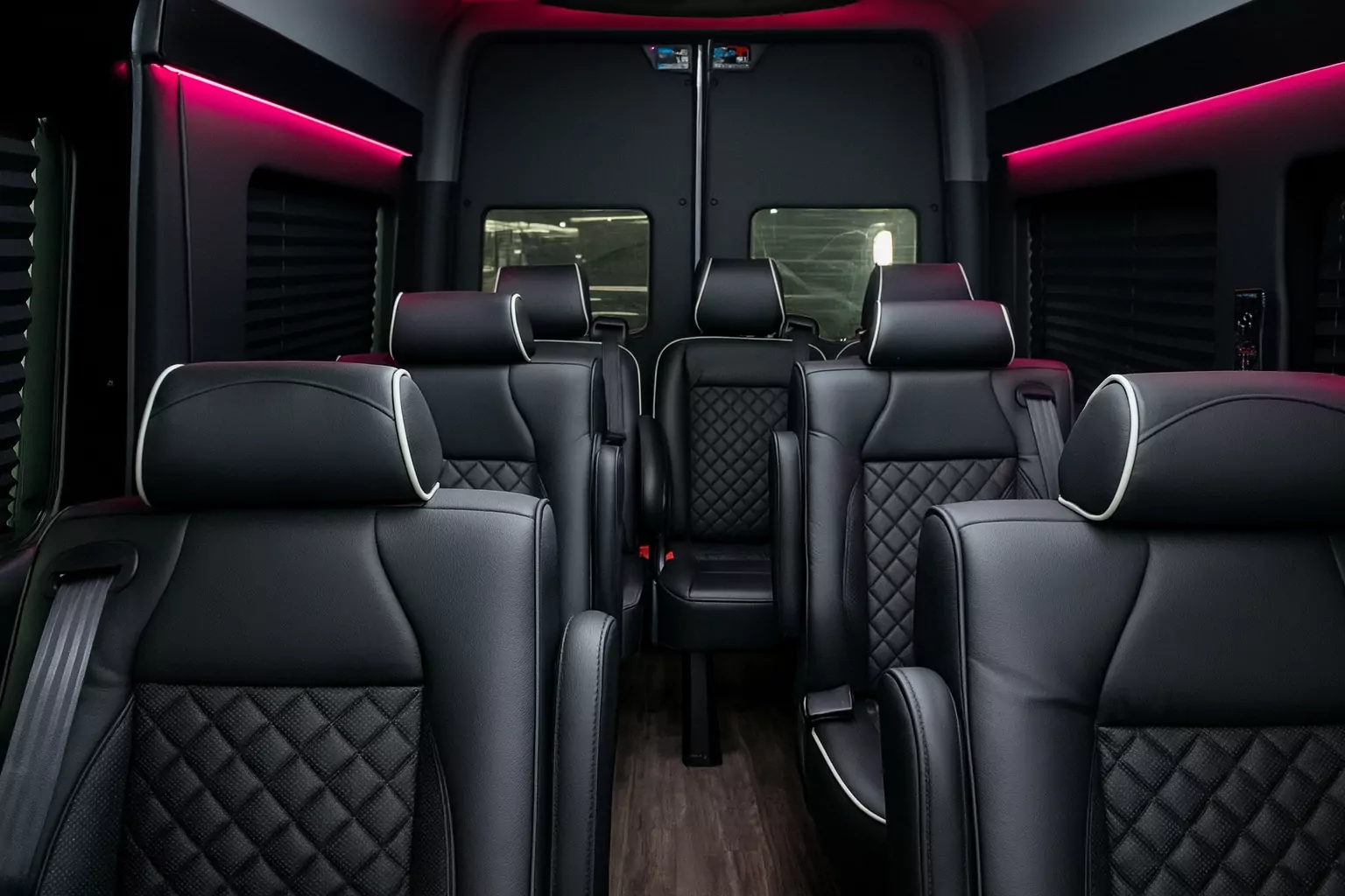Representative 10 Passenger Executive Sprinter cabin
