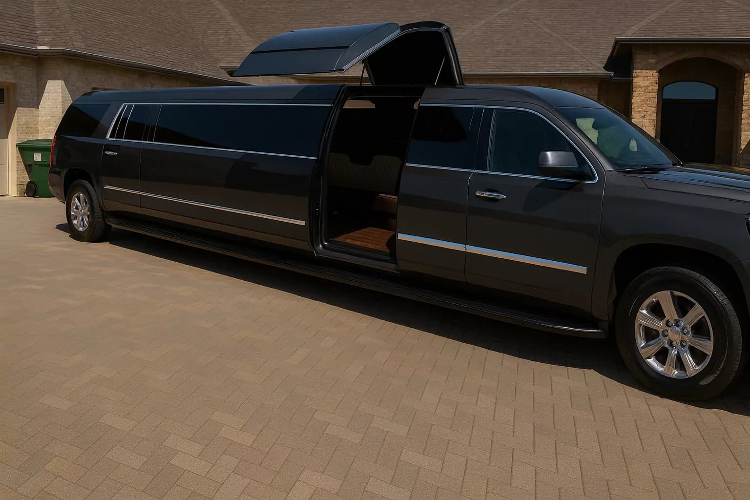 Representative 18 Passenger Limousine exterior
