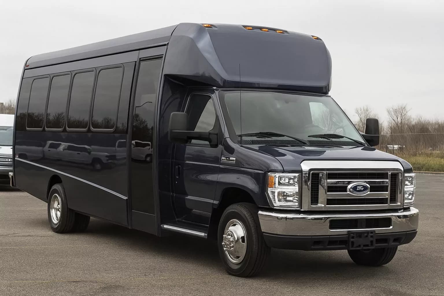 Representative 32 Passenger Coach Bus exterior