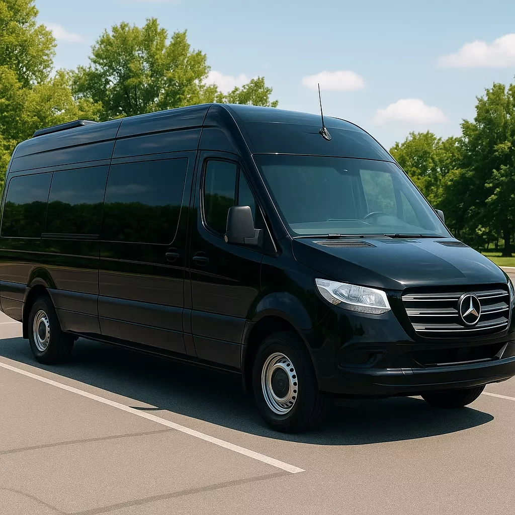 10 Passenger Executive Sprinter Van exterior