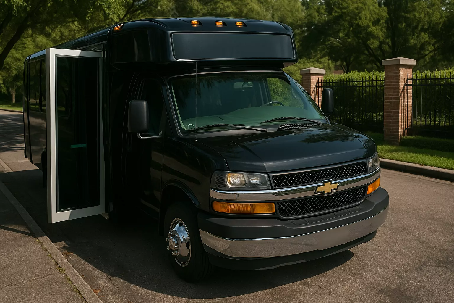 20 Passenger Party Bus exterior