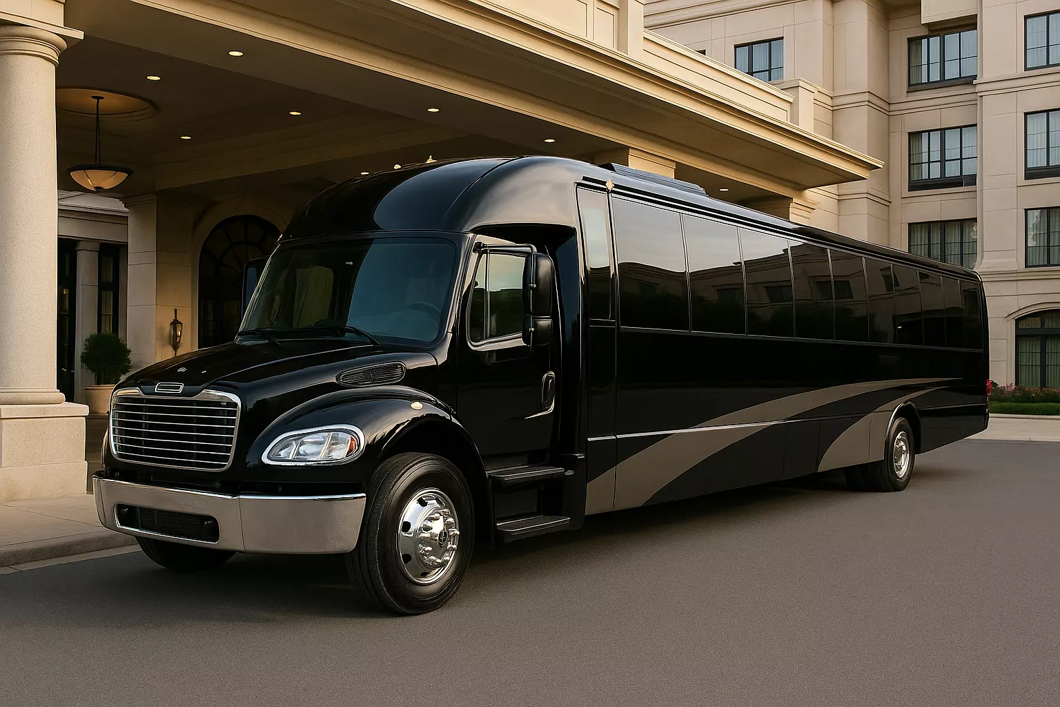 44 Passenger Coach Bus vehicle option