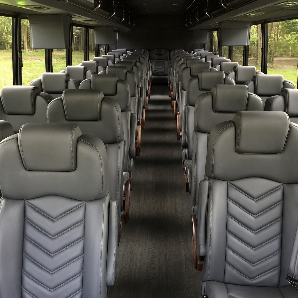 44 Passenger Coach Bus - luxurious interior