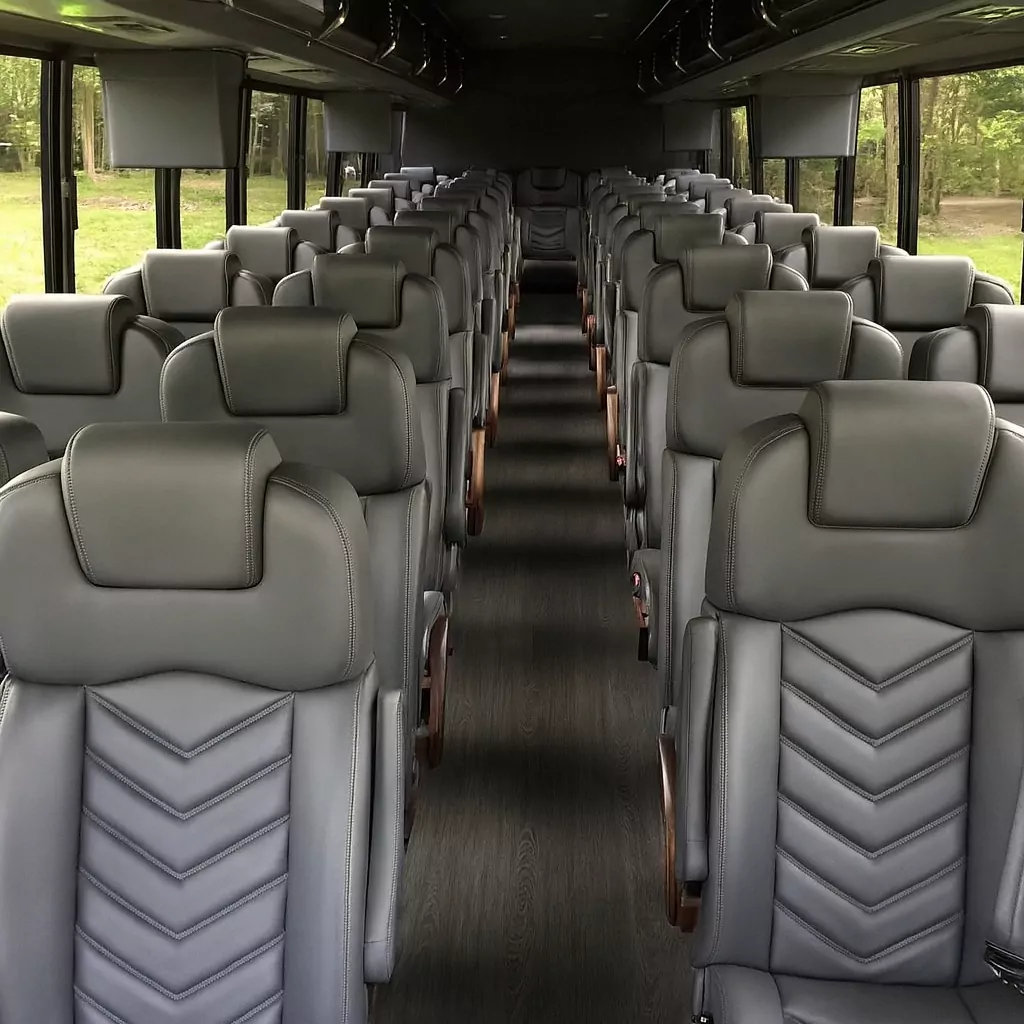 44 Passenger Coach Bus interior example