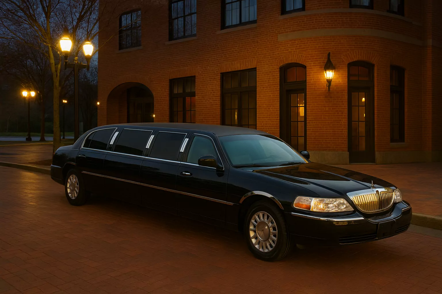 8 Passenger Stretch Limousine vehicle option
